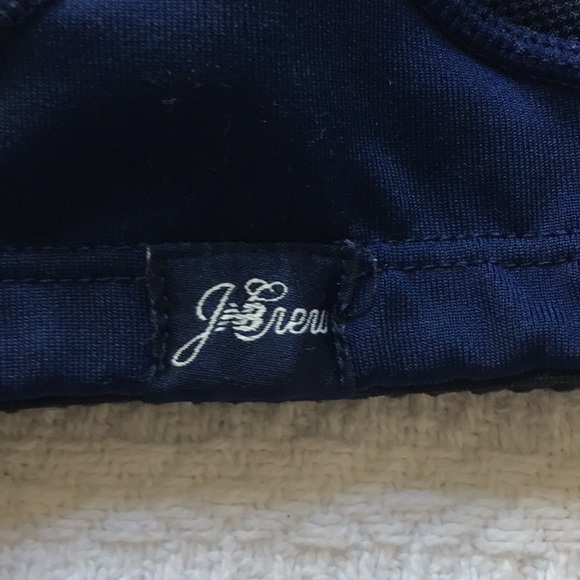 J. Crew x New Balance Navy Sports Bra - Picture 4 of 4